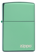 Classic High Polish Teal with Zippo Logo - 49191ZL - Zippo