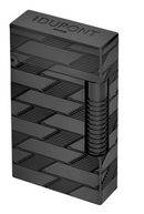 Le Grand - Monogram 1872 - Guilloche Lighter - Black - S.T. Dupont