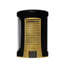 Daytona - Black + Gold - Single-jet Flame Lighter