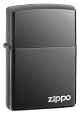 Black Ice with Zippo logo - 150ZL - Zippo