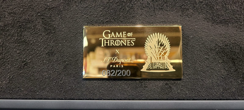 S.T. Dupont -  Game of Thrones Smoking Kit - * Limited Edition Set *