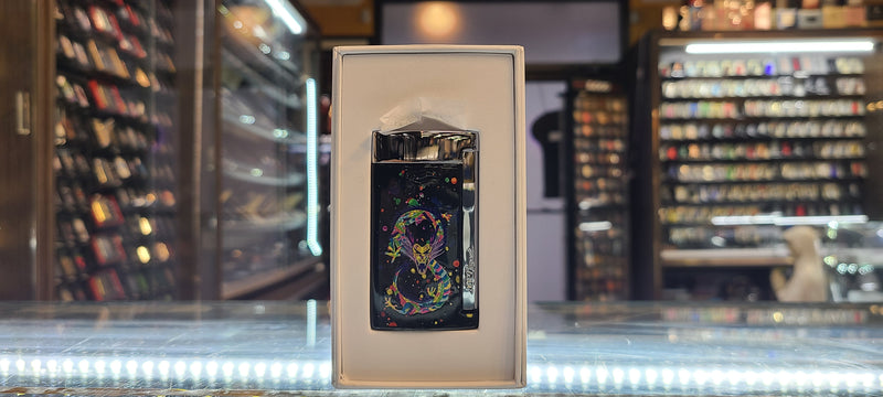 S.T. Dupont - Slim 7 Dragon Black/Chrome Lighter