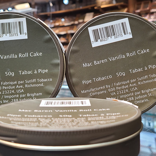 vanilla roll cake tobacco Mac Baren 70Cigars 2 weeks in the fridge or for up to 2 months in the freezer Mac Baren Classic Roll Cake