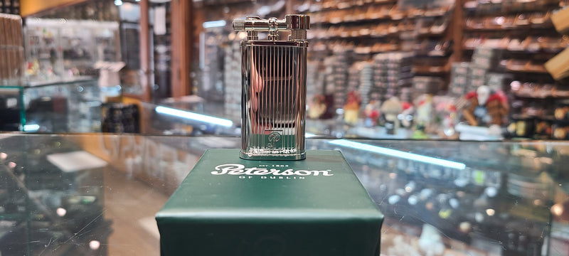 Peterson - Pipe Lighter - Silver Stripe