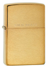 Brushed Brass Solid Brass - 204 - Zippo