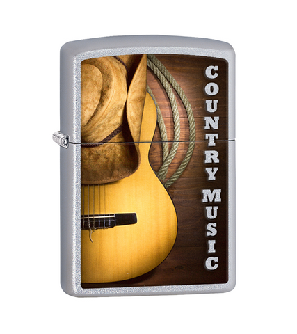 Country Music Guitar Design - 205-073499 - Zippo