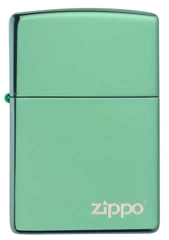 Classic High Polish Teal with Zippo Logo - 49191ZL - Zippo