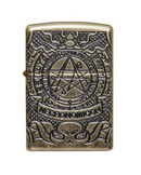 Armor® Antique Brass Book of the Dead - 29561 - Zippo