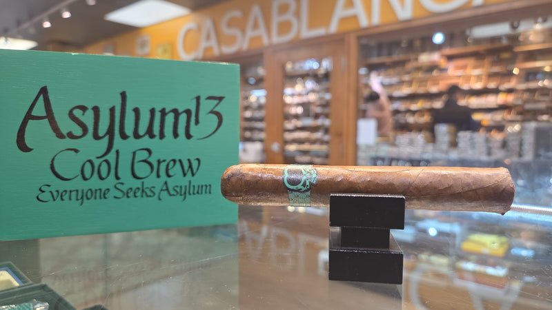 Asylum 13 Cool Brew (mint) - Robusto