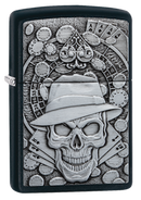 Gambling Skull -  49183 - Zippo