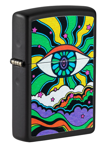 Black Light Eye Design - 49699 - Zippo