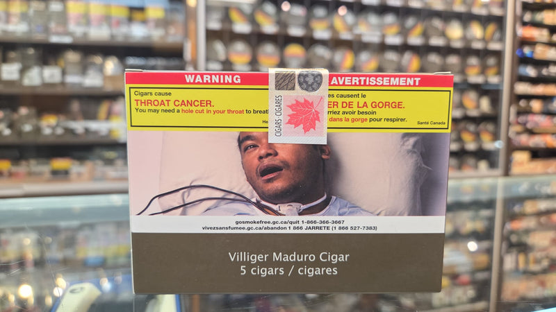 Villiger Maduro cigars - 5 cigars