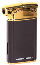 Vertigo - Pipe Lighter - Brown & Gold