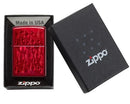 Iced Flame Design - 29924 - Zippo