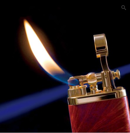 Antique Silver Plated w/ etched Arabesque Pattern Lighter - by IM Corona - Old Boy Design (64-7525)