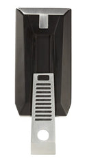 Slide - Matte Black + Chrome  - Double-jet Flame Lighter with Cigar Punch
