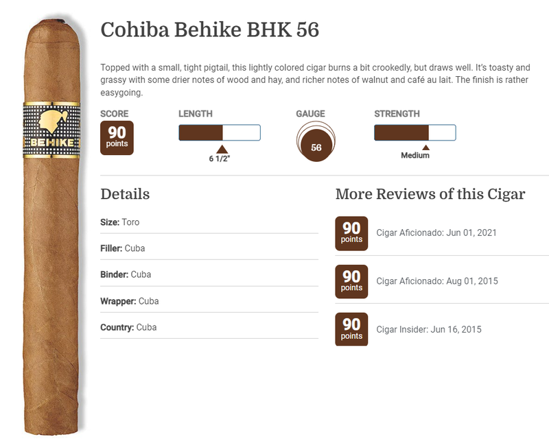 Cohiba - Behike 56