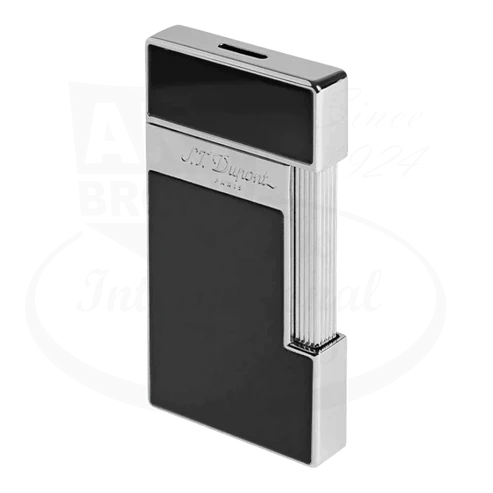 S.T. Dupont - Slimmy Black Lacq/Chrome Lighter