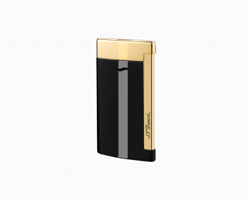 S.T. Dupont - Slim 7 Black/Golden Lighter