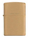 Brushed Brass Solid Brass - 204 - Zippo