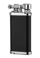 Chrome Plated Matte Black Finish Lighter - by IM Corona - Old Boy Design (64-9111C)