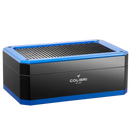 Colibri - Rally Humidor - Black/Blue