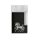 S.T. Dupont - Ligne 2 Fuente - Horse Mane Guilloche - Horse Black