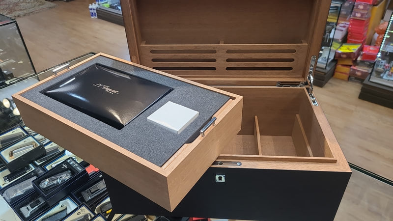 S.T. Dupont - Prestige Humidor - Black