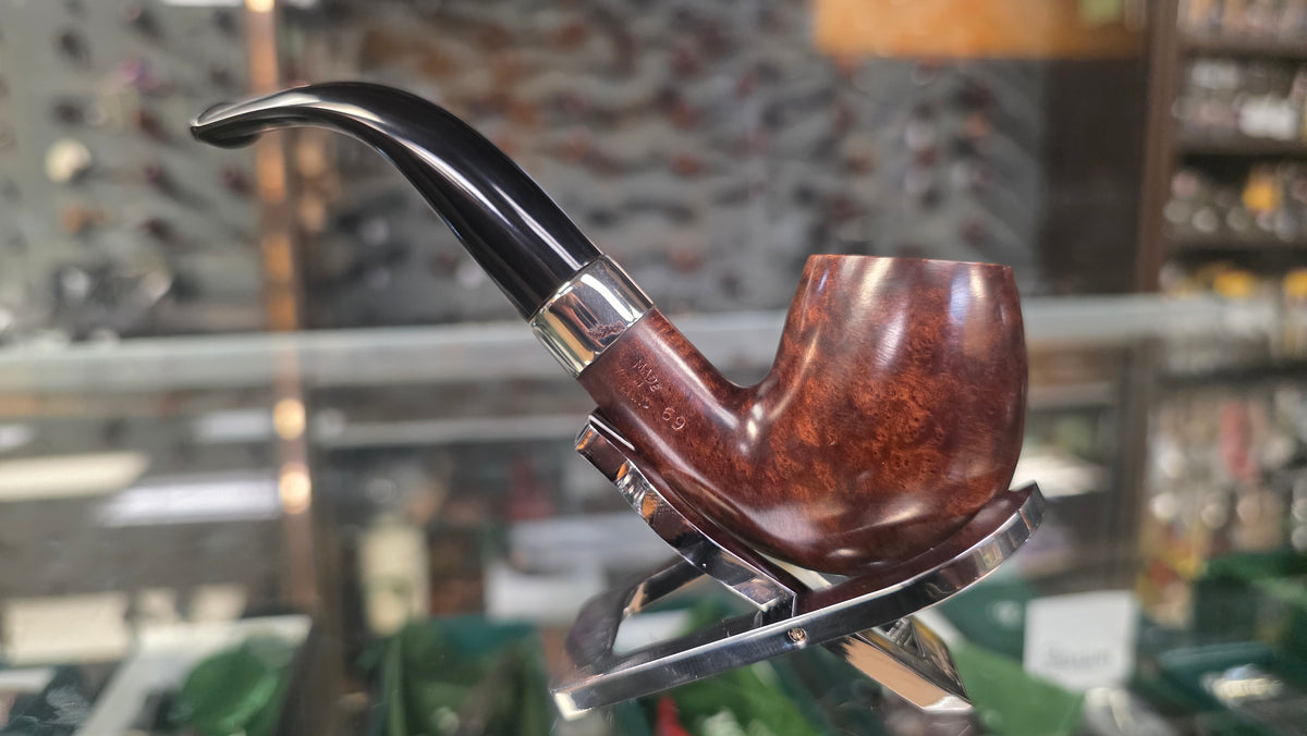 Peterson - Aran Smooth Nickel Mount - (69) Fishtail