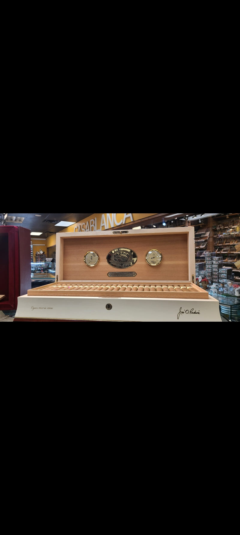 Pardon - 50th Anniversary - Cigars & Humidor set