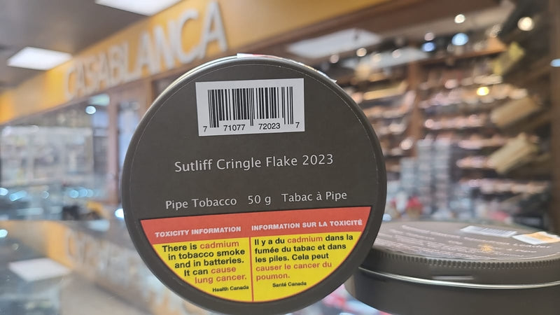 cringle flake tobacco Sutliff Holiday Edition 2023 Cringle Flake 2019 - YouTube