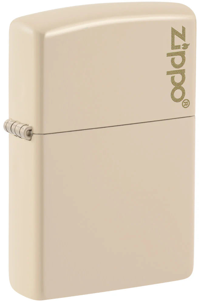 Flat Sand Zippo Logo - 49453ZL