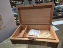 Lubinski - Yellow/Gold Travel Humidor