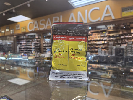 Siberia Regular Snus - Tobacco- (Siberia White Dry) - 43MG