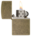 Antique Brass - 201FB - Zippo