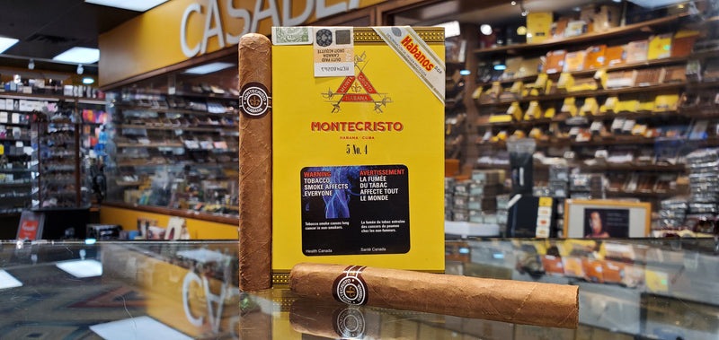 Montecristo No. 4 - 5 in a Pack (Plain Packaged)