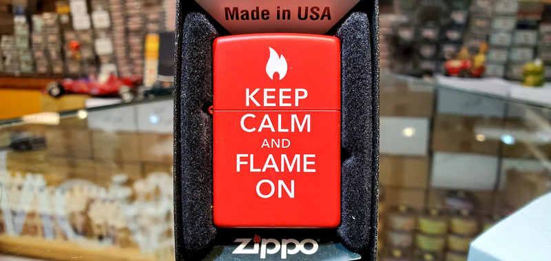 Keep Calm & Flame - 28671 - Zippo