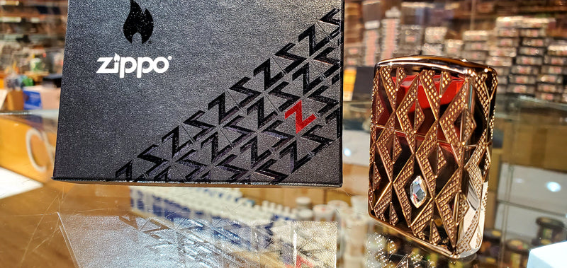 Armor® Geometric Diamond Pattern Design - 49702 - Zippo