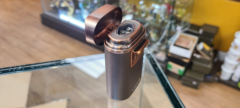 Lotus - Turbinator - Quadruple Flame Table Lighter - Copper