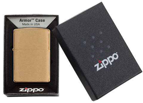 Armor Brushed Brass - 168 - Zippo