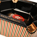 Don Carlos - Arturo Fuente Hemingway -Black & Gold Ashtray