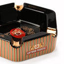 Don Carlos - Arturo Fuente Hemingway -Black & Gold Ashtray