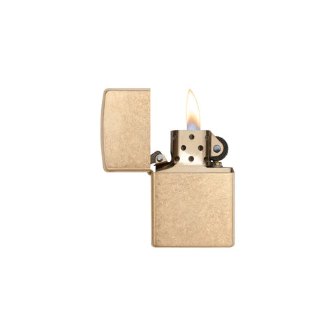 Armor® Tumbled Brass - 28496 - Zippo