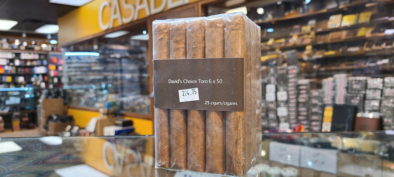 David's Choice Toro (25 cigars in bundle)