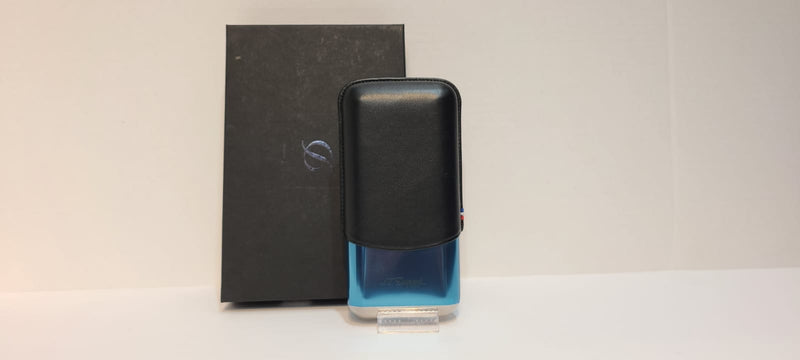 S.T. Dupont Black/Blue 3 Cigar Holder