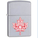 Maple Leaf - Satin Chrome - 205-078174 - Zippo