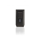 Slide - Matte Black  - Double-jet Flame Lighter with Cigar Punch