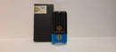 OpusX Black/Blue Carbon Fiber - 3 Cigar Holder