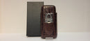 Crocodile Pattern - 3 Cigar Holder w/Cutter