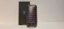 Siglo Crocodile Pattern dark Grey - 3 cigar holder